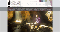 Desktop Screenshot of highandwild.com.au